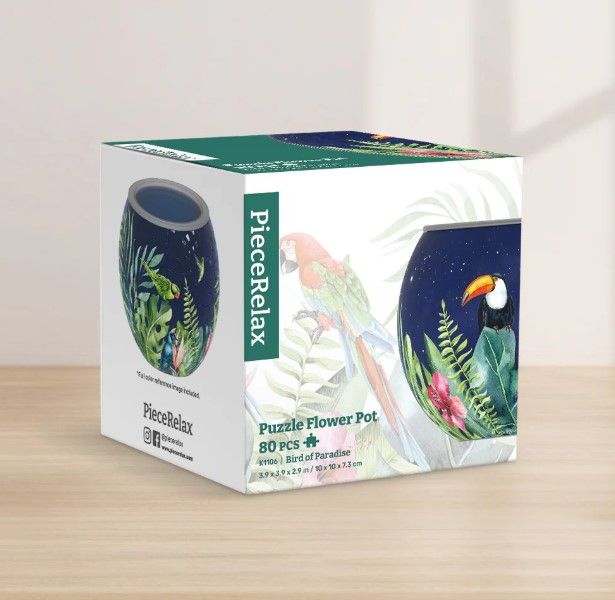 Bird of Paradise - Puzzle Pot