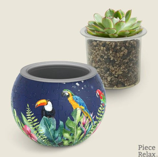 Bird of Paradise - Puzzle Pot