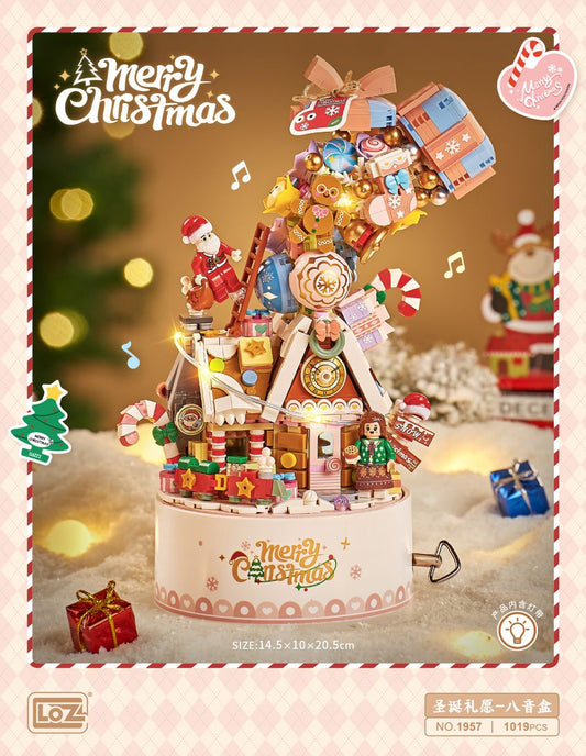 Christmas Music box(with button cell)