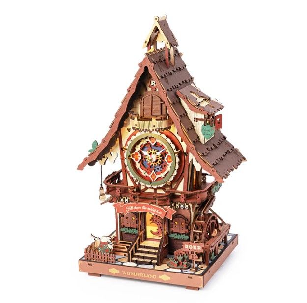 ROKR 3D Wooden Puzzle, Cuckoo Clock
