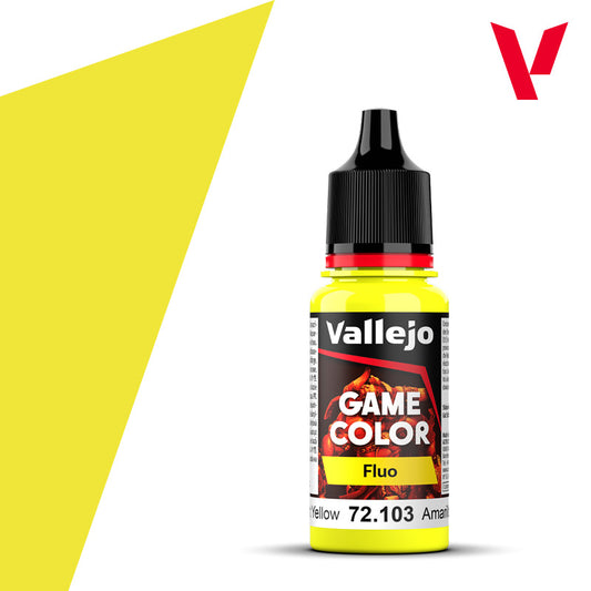 Vallejo Game Color – 72.103 Fluorescent Yellow