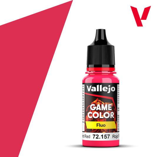 Vallejo Game Color –72.157 Fluorescent Red