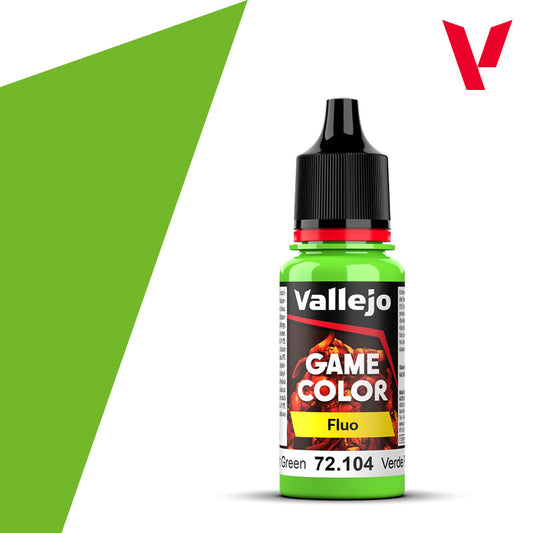 Vallejo Game Color – 72.104 Fluorescent Green