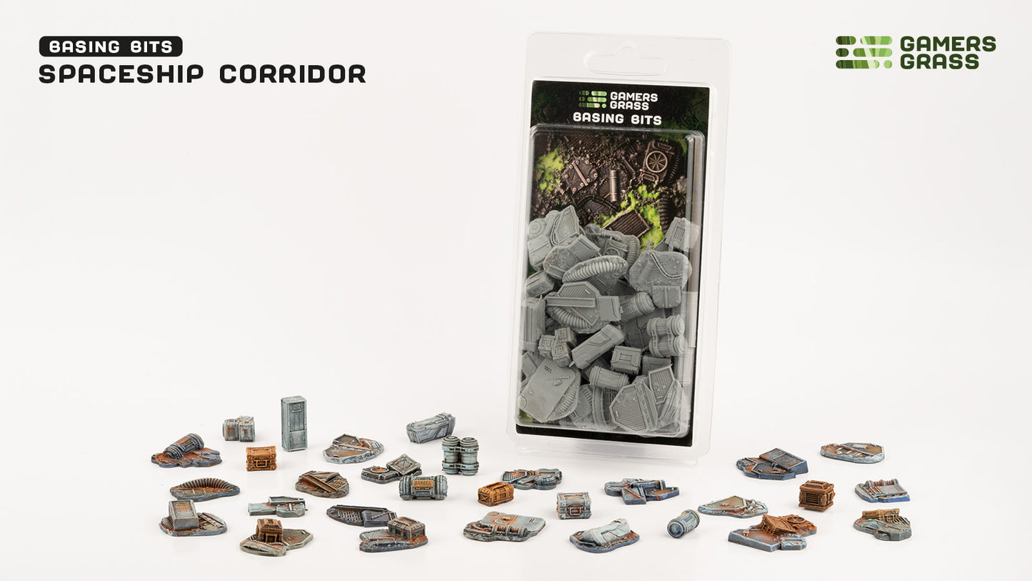 Gamers Grass Spaceship Corridor Basing Bits