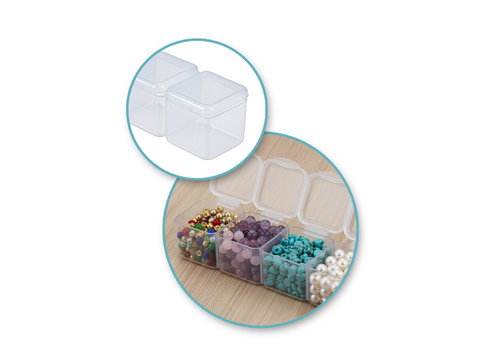 Craft Storage: 56 Mini Container Storage Box for Beads/Glitters/Gems
