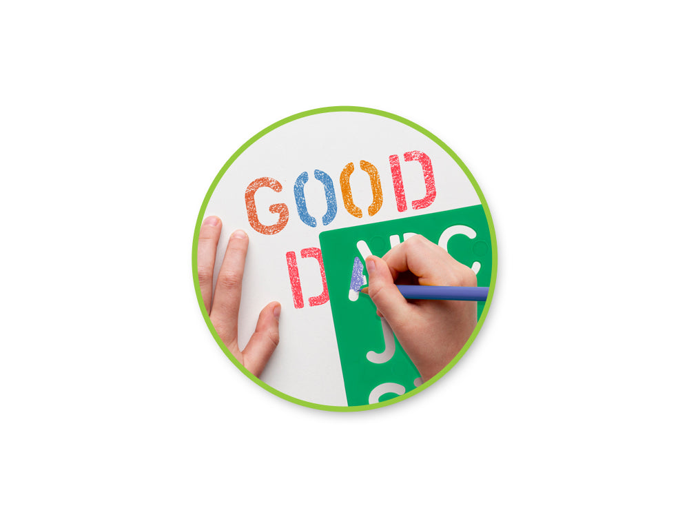 Krafty Kids: Plastic Stencil-Fun Value Pack 4pc