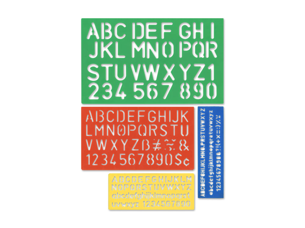 Krafty Kids: Plastic Stencil-Fun Value Pack 4pc