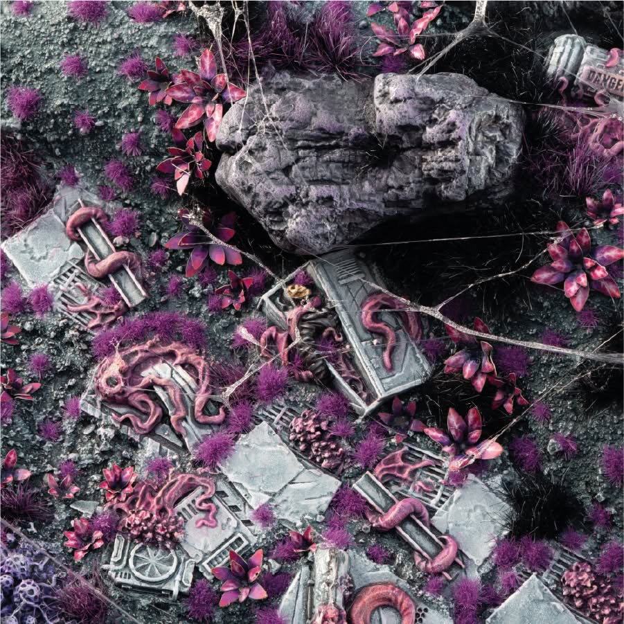 Gamers Grass Purple Swarm Basing Box