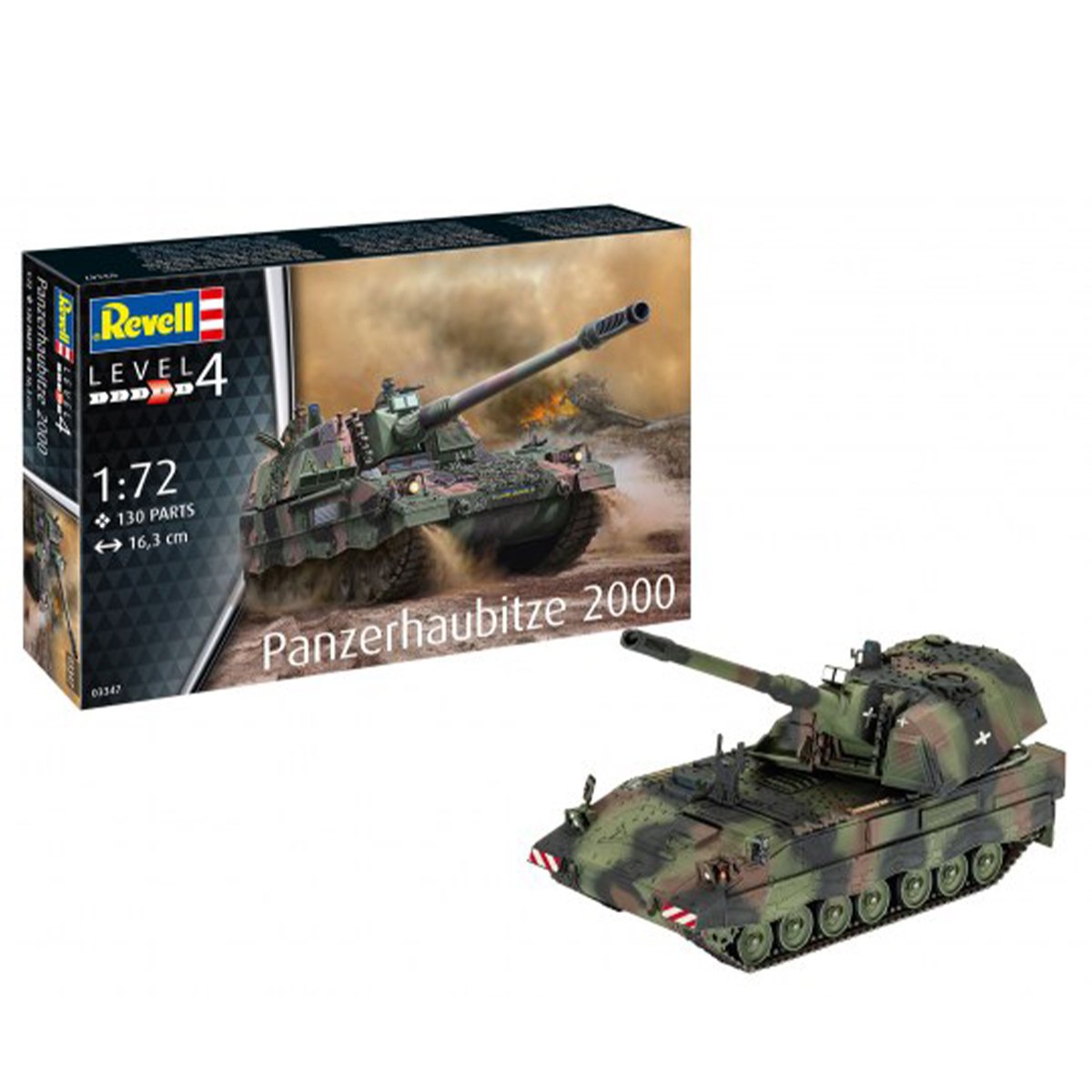 Revell Panzerhaubitze 2000 1/72 Scale 03347