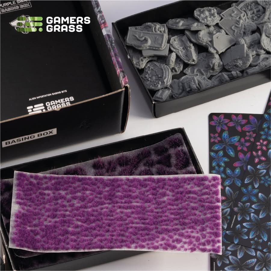 Gamers Grass Purple Swarm Basing Box