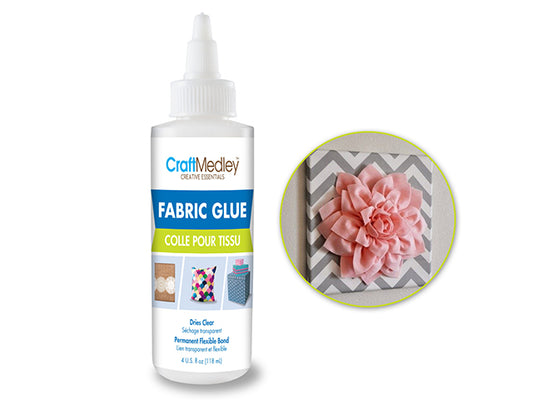 Craft Medley Glue: 4oz Fabric Glue (118ml)