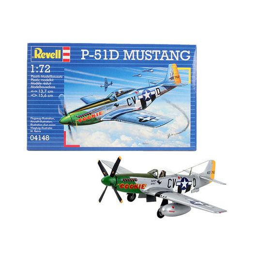 Revell 1/72 Scale P-51D Mustang RVG 04148