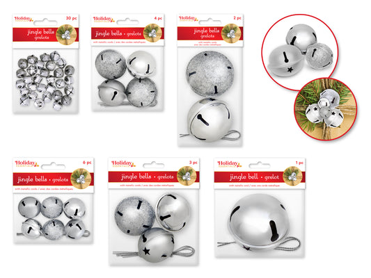 Holiday Craft Essential: Jingle Bells Shiny/Matte/Glitter Mix