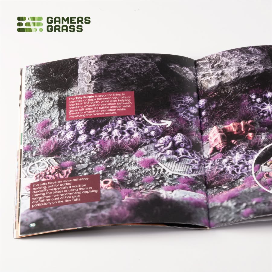 Gamers Grass Purple Swarm Basing Box