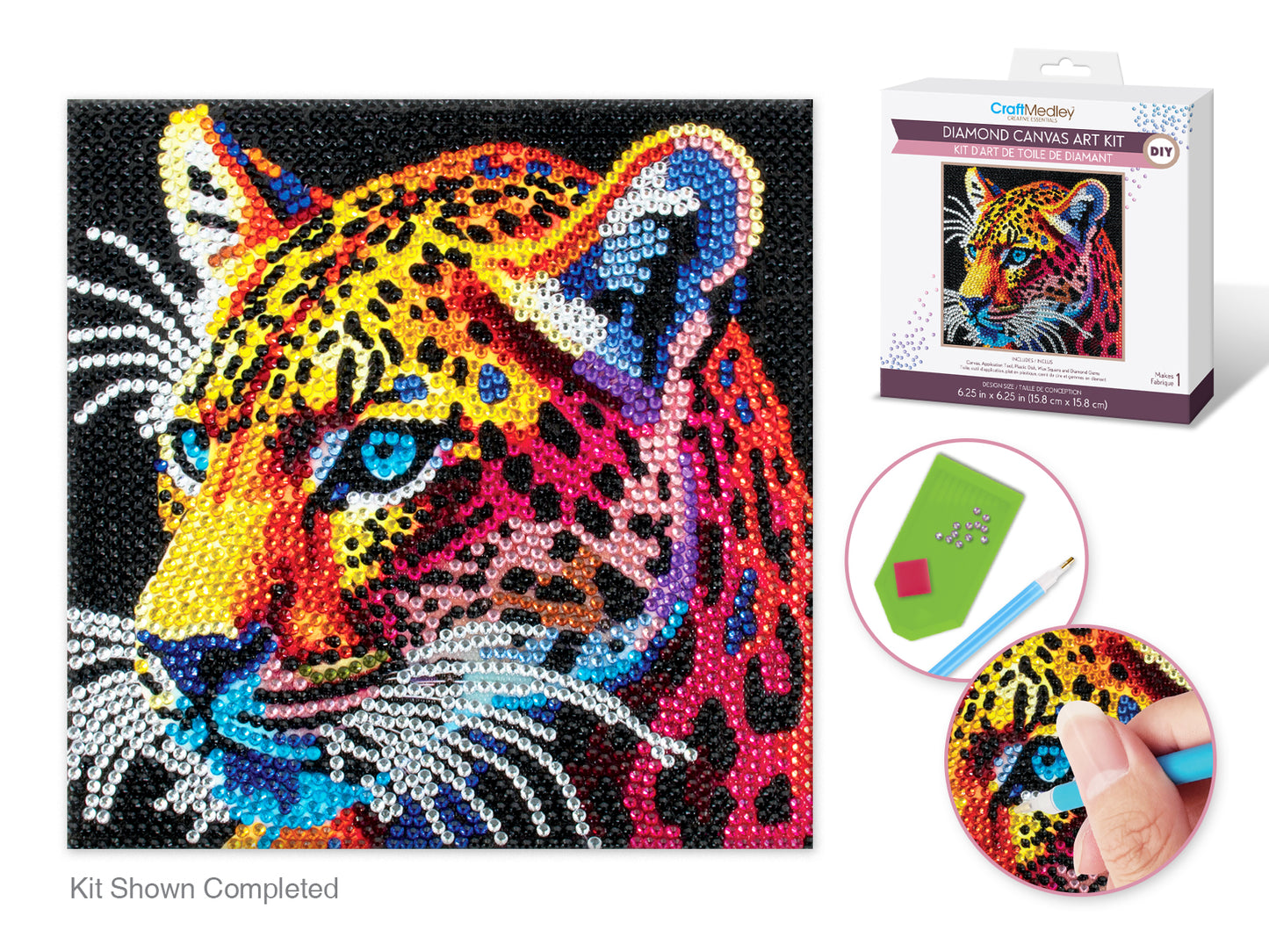 Craft Medley Kit: DIY Diamond Painting Kit