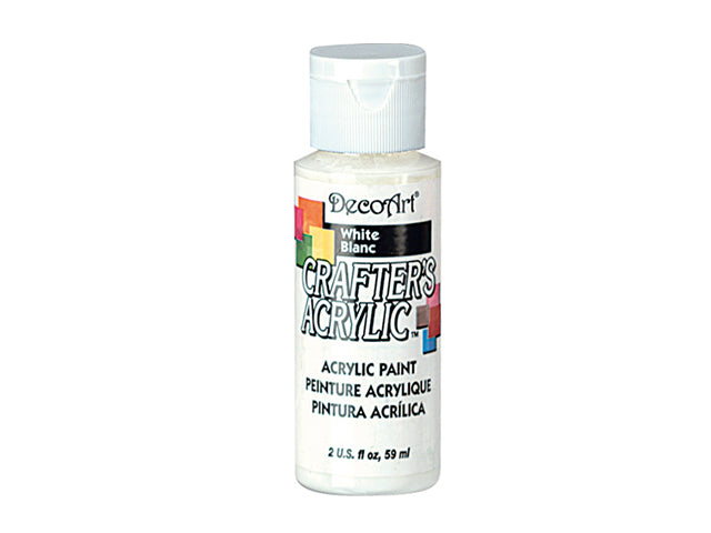 DecoArt Crafters Choice Paint 2 oz. DCA01 White