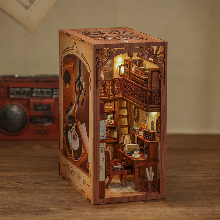 CUTEBEE DIY Book Nook Kit (The Secret Rhythm)