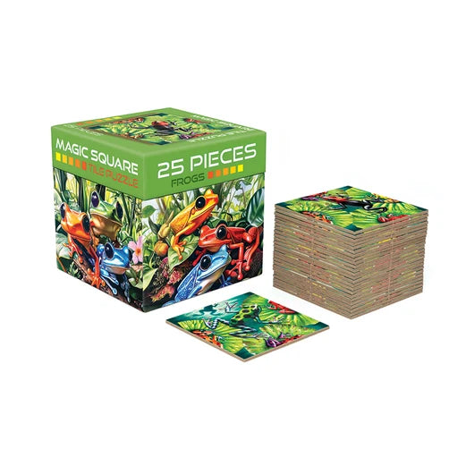Magic Square Puzzle: Frogs (25pc)