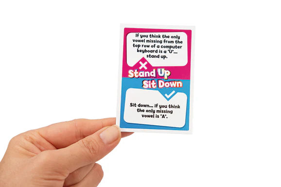 Stand Up! Sit Down?