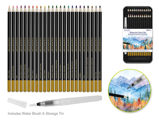 Color Factory Tool: Watercolor Pencil Set 24ct 3.0mm