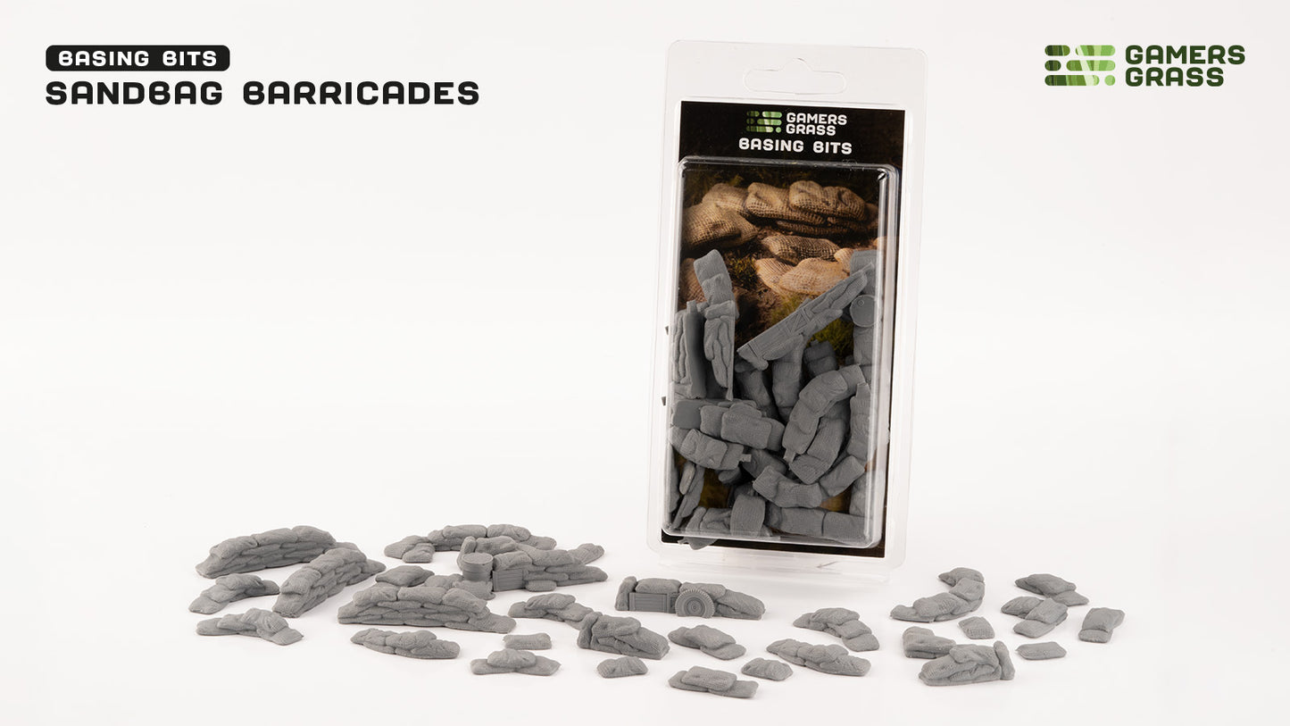 Gamers Grass Sandbag Barricades
