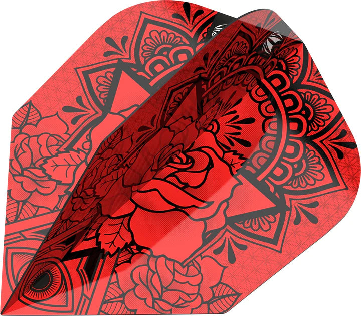 INK PRO.ULTRA RED NO6 DART FLIGHTS BY TARGET