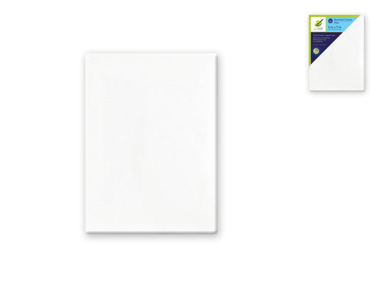 Stretch Artist Canvas: Rect. 5"x7" Primed Back-Stapled