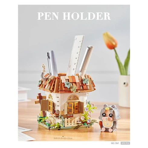 Mouse House Pen Holder LOZ 1241