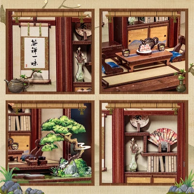 CUTEBEE DIY Miniature House  Kirishima Cha-an