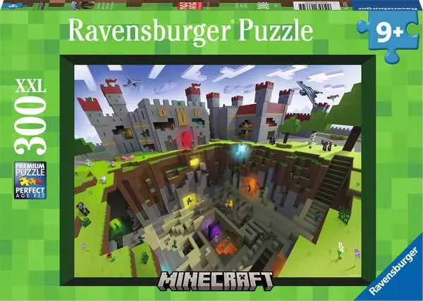 Jigsaw Puzzle Minecraft: Cutaway - 300 Pieces