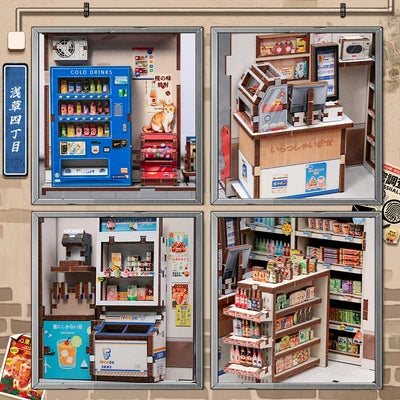 CUTEBEE DIY Miniature House  Beika-cho Convenience Store