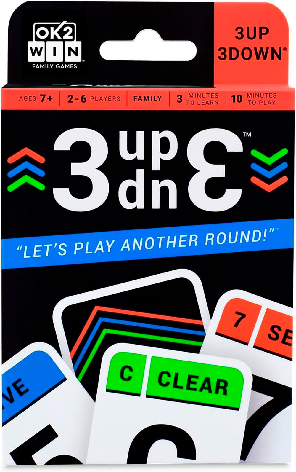 3 Up 3 Down Card Game