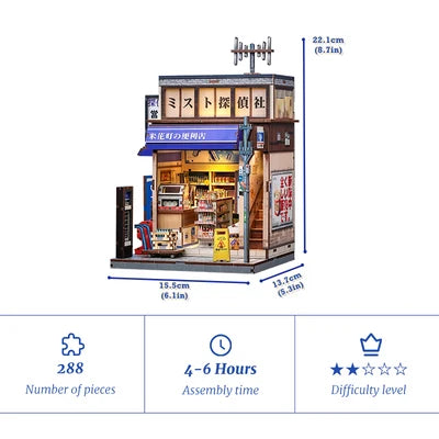 CUTEBEE DIY Miniature House  Beika-cho Convenience Store