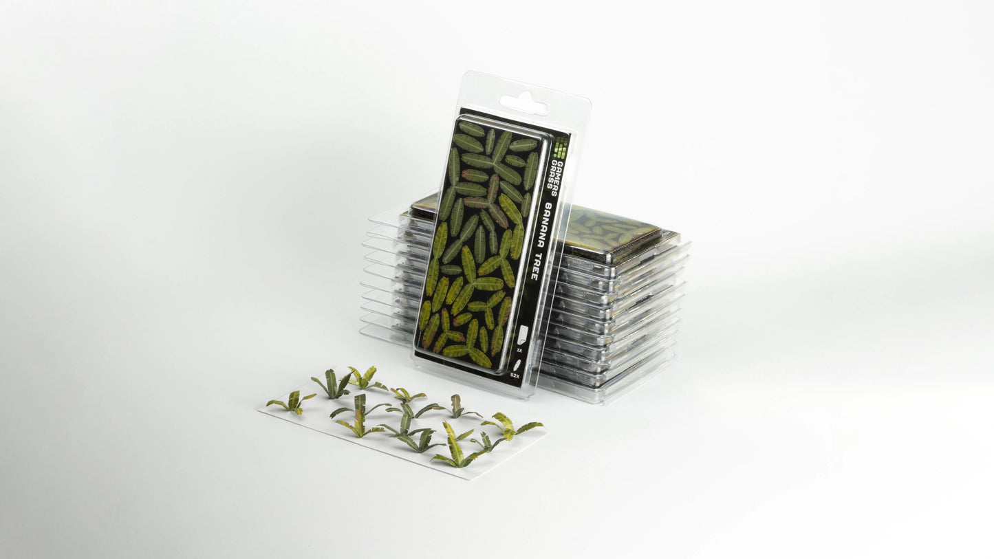 Gamers Grass Static Tuft Laser Plants - Banana Tree