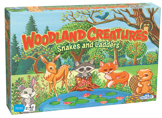 Woodland Creatures Snakes and Ladders