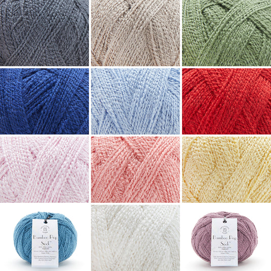 UNIVERSAL Bamboo Pop Sock Soft Taste Pack #1792 Yarn - 100g - Super Fine Weight 1 - 450m (492yds)