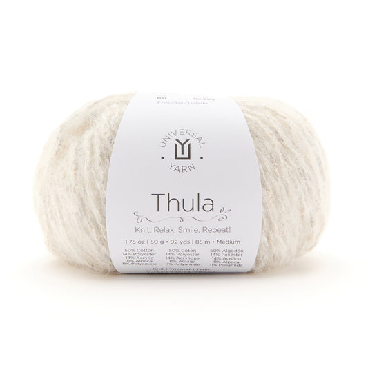 UNIVERSAL Thula #1805 Yarn - 50g - Medium Weight 4 - 85m (92yds) - Frost