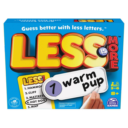 Less Is More