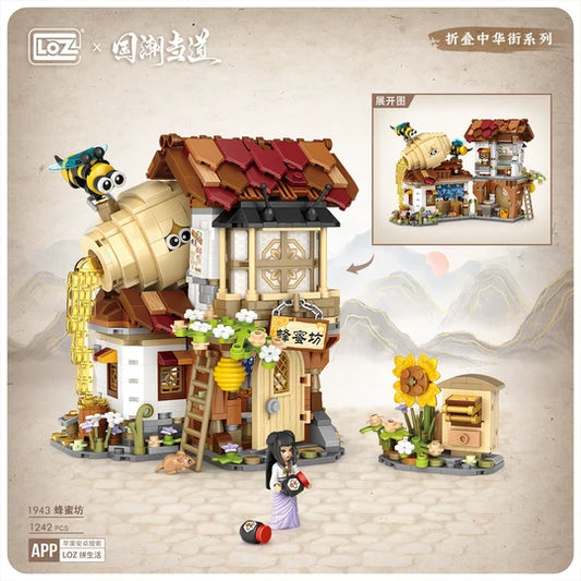 LOZ Blocks Honeybee House