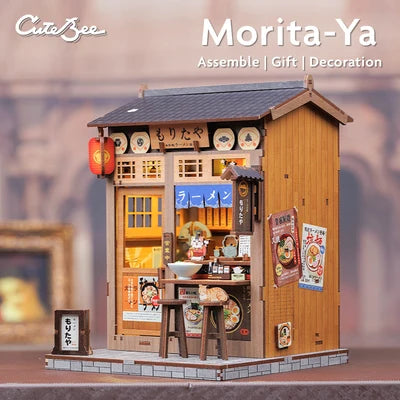 CUTEBEE DIY Book Nook Kit  Morita-Ya