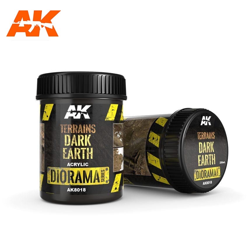 AK Interactive Terrains Dark Earth 250ML
