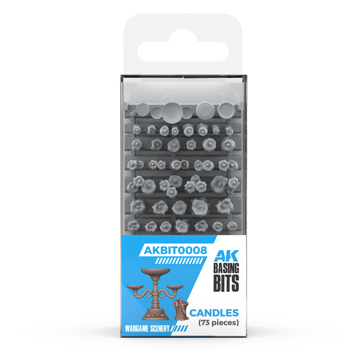 AK Interactive Candles - Basing Bits (73 Pieces)
