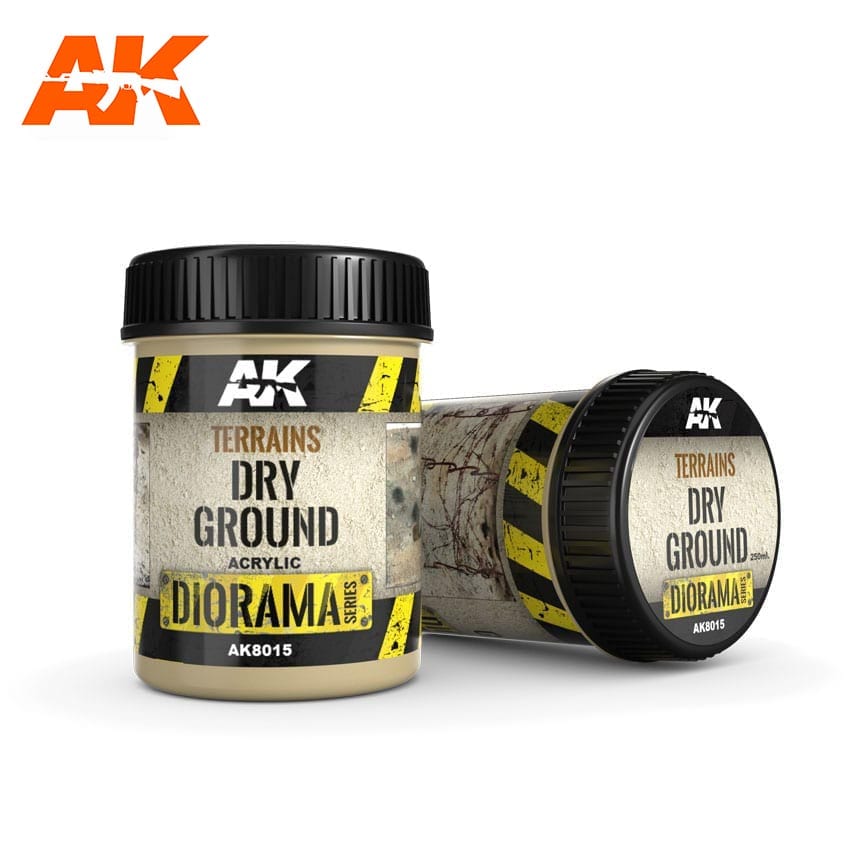 AK Interactive Terrains terrains Dry Ground 250ML