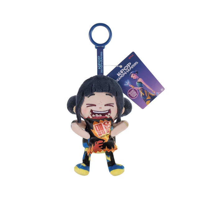 KPOP Demon Hunter 4" Retractable Plush Clips