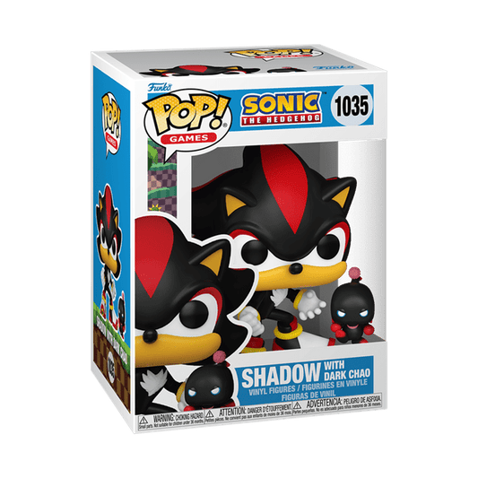 POP Shadow With Dark Chao 1035 Sonic The Hedgehog
