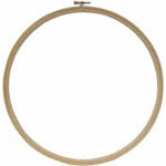 UNIQUE Embroidery Hoop Wood - 22.7cm / 9″