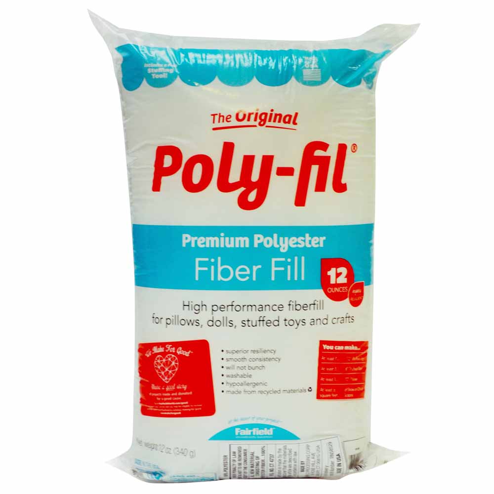 FAIRFIELD Poly-Fil® Premium Fiber Fill - 340 g (12 oz.)