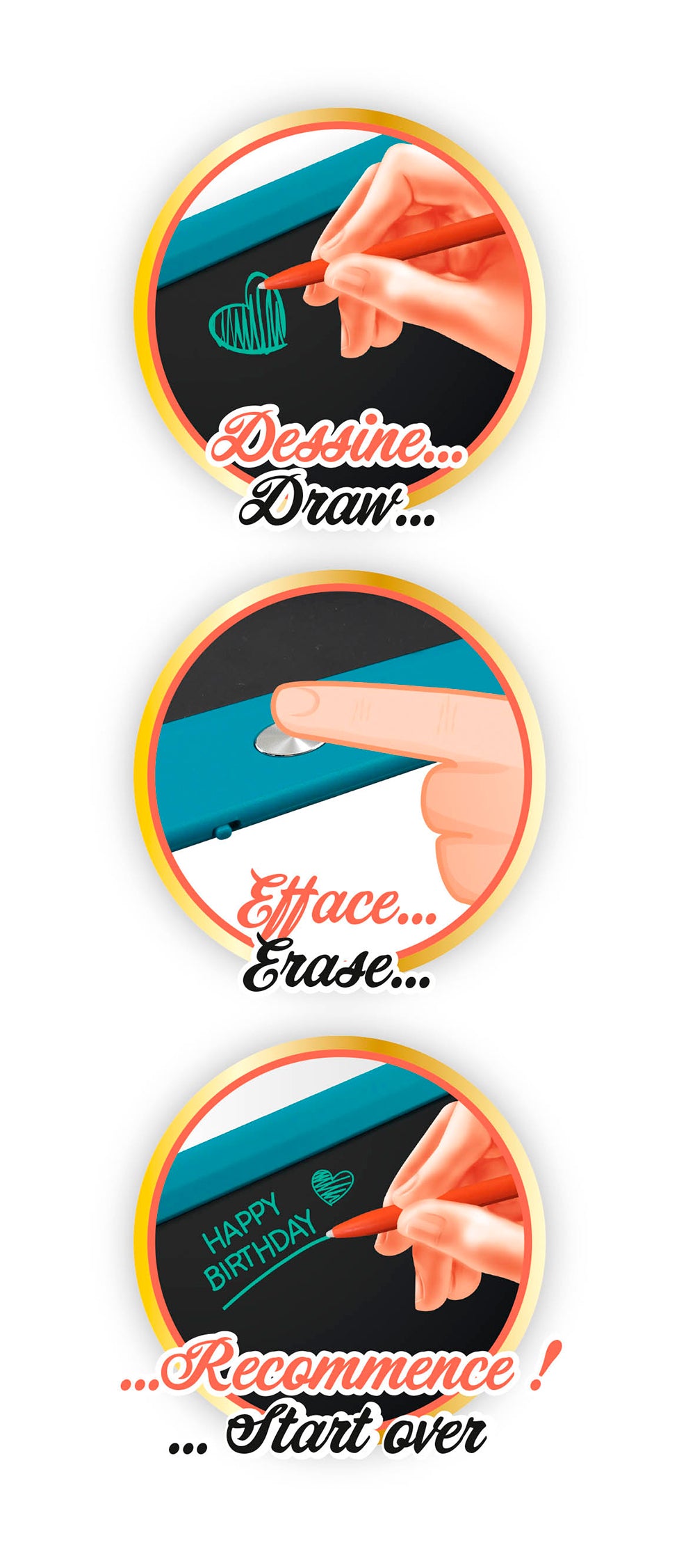 Buki Be Teens - Drawing Tablet XL