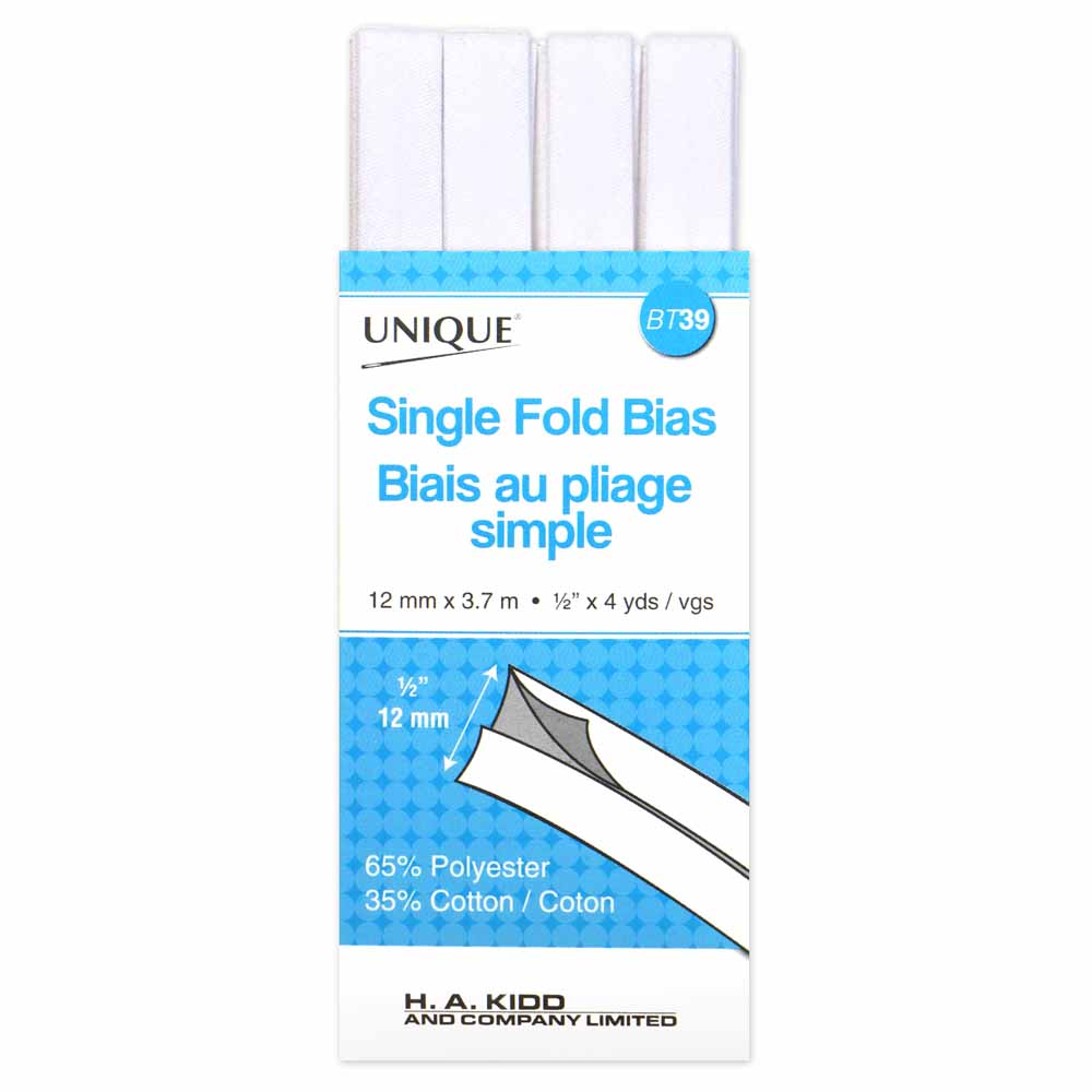 UNIQUE Single Fold Bias Tape
