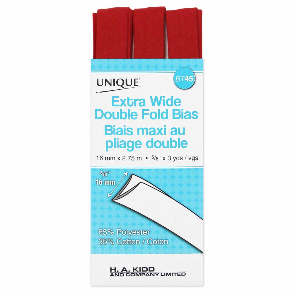 UNIQUE Single Fold Bias Tape